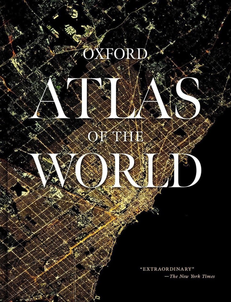 Atlas of the World: Thirty-Second Edition Hardcover Book