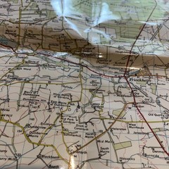Vintage Ordnance Survey Landranger Dundee 1976 Map 54