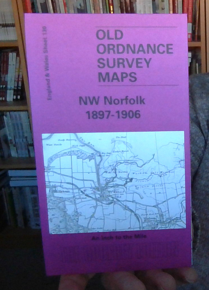 MAP OF NW Norfolk 1897-1906 One Inch Sheet 130 by Mary Presland NEW