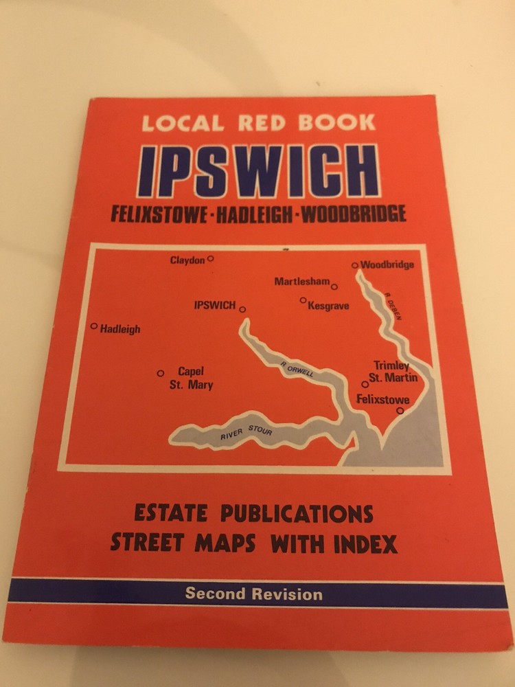 Local Red Book Ipswich Estate Publications Street Map