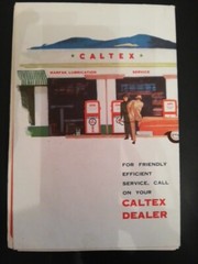 Vintage 1950s Caltex Road Map of Western Australia – Excellent condition