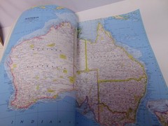 1997 National Geographic Concise Atlas of the World Large book 18″ x 12″ Map