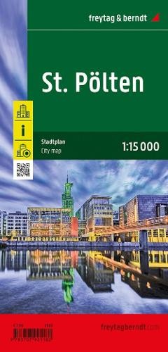 Freytag-Berndt St. Polten, City Plan and District map 1:15.000 (Map) (UK IMPORT)