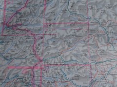 Vintage 1974 Ordnance Survey Route Planning Map NORTH Series M322 Edition 14GSGS
