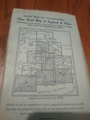 Geographia Clear Road Map On Cloth 60 Miles Round Blackpool England And Wales
