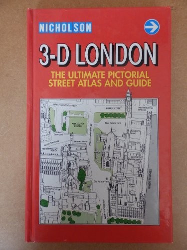 3D London Map (NICHOLSON GUIDES) Sheet map, folded Book The Fast Free Shipping