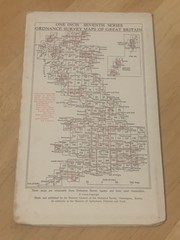 Ordnance Survey One Inch Map 34 Seventh Series South Skye And Arisaig 1957