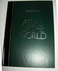 Reader’s Digest Atlas Of The World – 1989 Hardcover Book – Very Good Condition