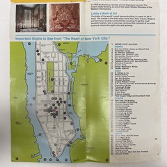 Vintage Emprie State Building New York Tourist Travel Brochure