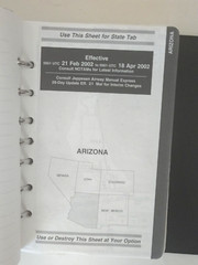 Jeppesen Airway Manual Southwest with Aeronautical Charts Maps 7 Ring Binder vtg
