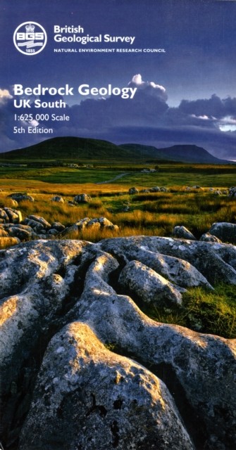 Bedrock Geology UK South (Sheet map, folded)