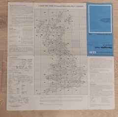 Ordinance Survey – Harrogate West First Series – Sheet SE 25 Map (1952)