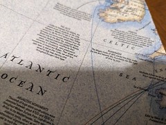 National Geographic Vintage Wall Map: History of Europe 1983, w/historical info