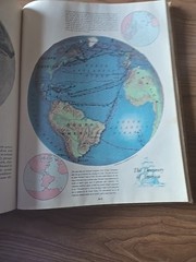 Hammond’s World Atlas Classics Edition Leather Bound 1956 With World Gazetteer