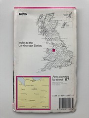 Ordnance Survey Landranger Map No 117 Chester, Wrexham & surrounding area