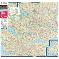Knoydart Mountain Map Kintail Glen Affric Harvey BMC Approved Waterproof Tough