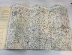 One Inch Ordnance Survey Map Sheet 177 Taunton & Lyme Regis 1966 Paper Vintage
