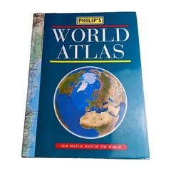 Philips World Atlas 1996 Hardback Book
