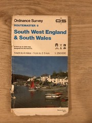 Ordnance Survey Routemaster 6 Map – South West England And South Wales