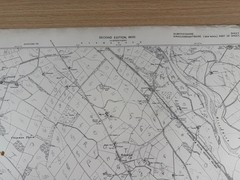 Ordnance Survey 6 Inch Map Dumfriesshire Sheet XLIX NW 1900 Holywood Nithsdale