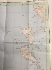 1977 Ordnance Survey Pathfinder Map 116 NF 88/98 Sound Of Pabbay (incl Ensay )