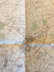 1988 Ordnance Survey Pathfinder Map 1135 SU 29/39 Faringdon (incl Buckland )