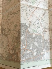 1989 Ordnance Survey Pathfinder Map 1002 TL 05/15 Bedford North & St Neots South