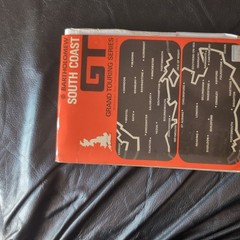 1975 Bartholomew GT Grand Touring Series Map 6 North England ( Leeds , Blackpool