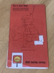 Vintage – Shell Touring Map No 2 – South and East England – c1966