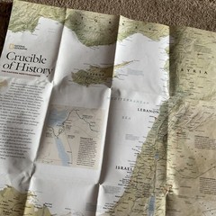 National Geographic Crucible of History the Eastern Mediterranean Poster Dec2008