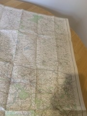 Ordnance Survey One Inch Map 77 Hexham OS