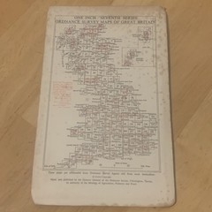 Ordnance Survey One Inch Map 7 Seventh Series Pentland Firth 1959 OS
