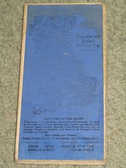 1946 Bartholomews Revised Half Inch Map: sheet 35 Teesdale – on cloth