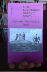 MAP OF Malvern The Wyche 1926 Worcestershire Sheet 39.16 by Malcom Nixon NEW