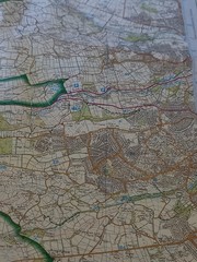 90s Ordnance Survey Map – UK, Peak District, Dark Peak, 1:25000, Fine Condition