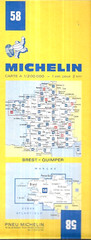 BREST – QUIMPER: No.58 by Michelin Maps