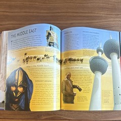 Usborne Internet-Linked Encyclopedia of World Geography & Complete World Atlas
