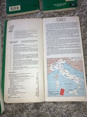 Tourist Guides Of Europe X15 Vintage Michelin Mainly France with Maps Travel