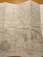 1982 Ordnance Survey Pathfinder Map TL 20/30 Hatfield & Cheshunt (incl Hoddesdon