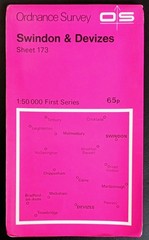 Ordnance Survey First Series Map, Sheet 173: Swindon & Devizes (1974).
