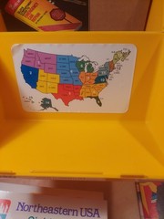 Vintage 1986 National Geographic Society Close-Up USA Travel Maps Educational