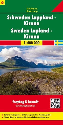 Freytag-Berndt Sweden Lapland – Kiruna, Automap 1:400.000 (Map) (UK IMPORT)