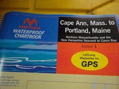 MAPTECH CAPE ANN MASS. TO PORTLAND MAINE EDITION 1 GPS WAYPOINTS