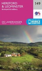 Hereford & Leominster, Bromyard & Ledbury (Map) OS Landranger Map
