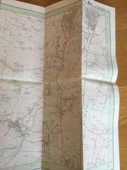 1989 Ordnance Survey Pathfinder Map 1002 TL 05/15 Bedford North & St Neots South