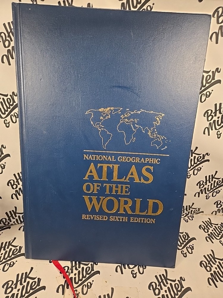 National Geographic Atlas of the World Revised 6th Edition HC 18″x12″ Oversized