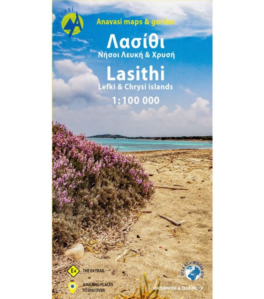 Lasithi Walking and Hiking Map [92] for Eastern Crete – 2023 Edition