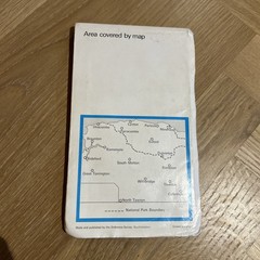 Exmoor ORDNANCE SURVEY TOURIST MAP 1982 Devon Barnstaple Bideford National Park