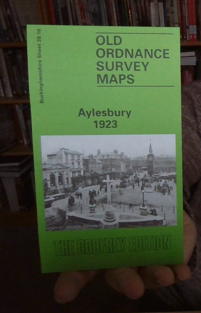 MAP OF Aylesbury 1923 Buckinghamshire Sheet 28.16 by Julian Hunt NEW