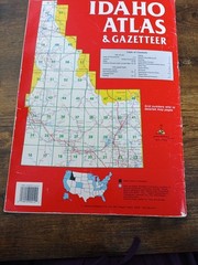 Idaho Atlas & Gazetteer 1992 First Edition